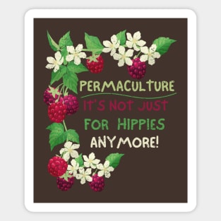 Permaculture, Sustainable Future, Vintage, Raspberries, Gardening, Composting Magnet